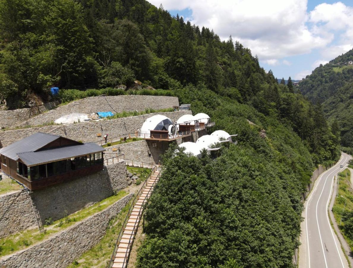 Kaledome Orman Evleri Hotel Camlihemsin Exterior photo